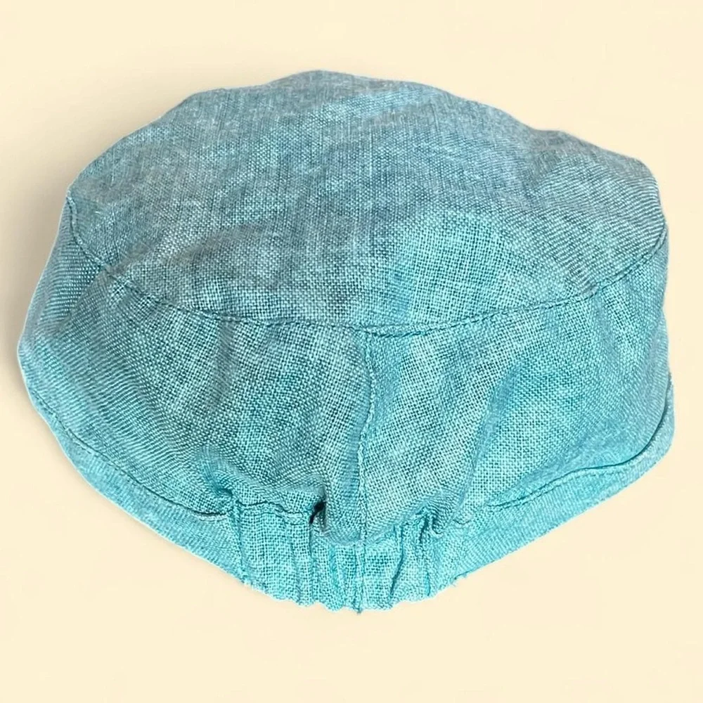 Vintage D&Y Cotton & Linen Military Style Cadet Cap - Picture 3 of 6